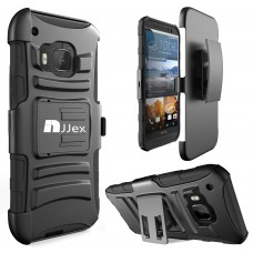 Hybrid Rubber Plastic Impact Defender Rugged Slim Hard Protective Case Cover Shell For HTC One M9