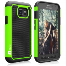 Njjex Shock Absorbing Hybrid Rubber Plastic Impact Defender Rugged Slim Hard Case Cover For Samsung Galaxy S7